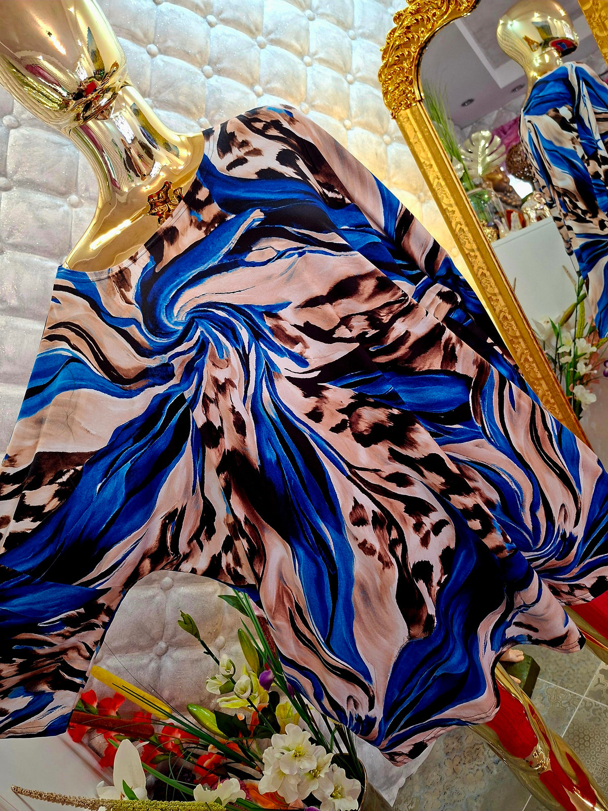🌈💎 LUXUSNÁ PESTROFAREBNÁ BAVLNENÁ TUNIKA PRE BACUĽKY 💎🌈