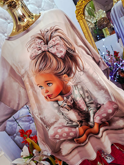 Úžasná 3D bavlnená tunika//💞🥰🌹štýlová a veľmi pohodlná tunika z kvalitnej bavlny,/pre nižšie postavy šaty 👗🔥