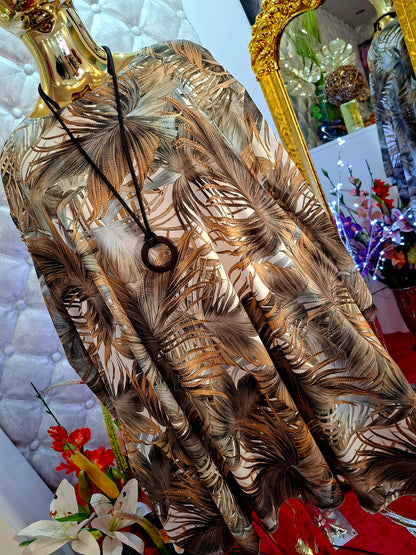 Luxusná elegantná tunika s náhrdelníkom – výnimočný model💐💐🔥😍‼️