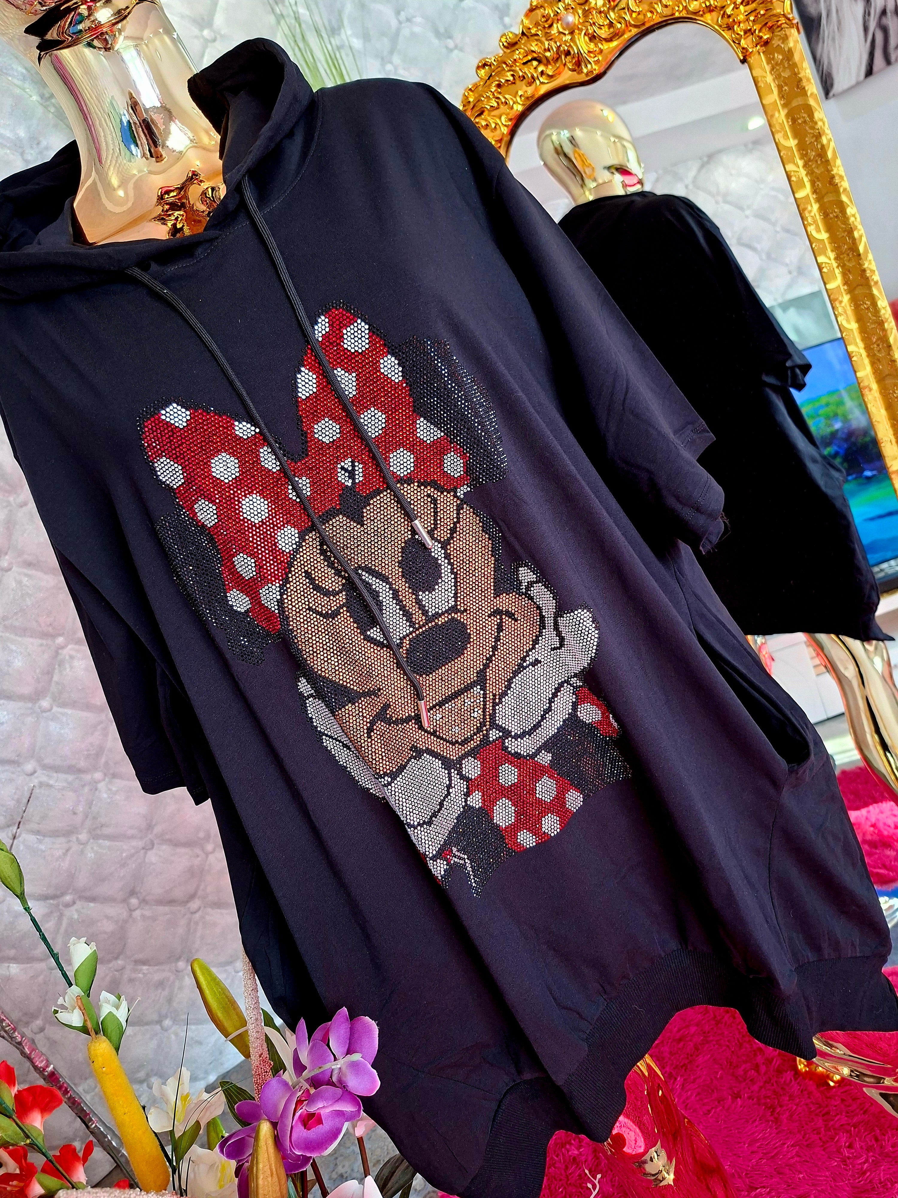WAWA Minnie Shine – Turecká bavlnená tunika so zirkónmi