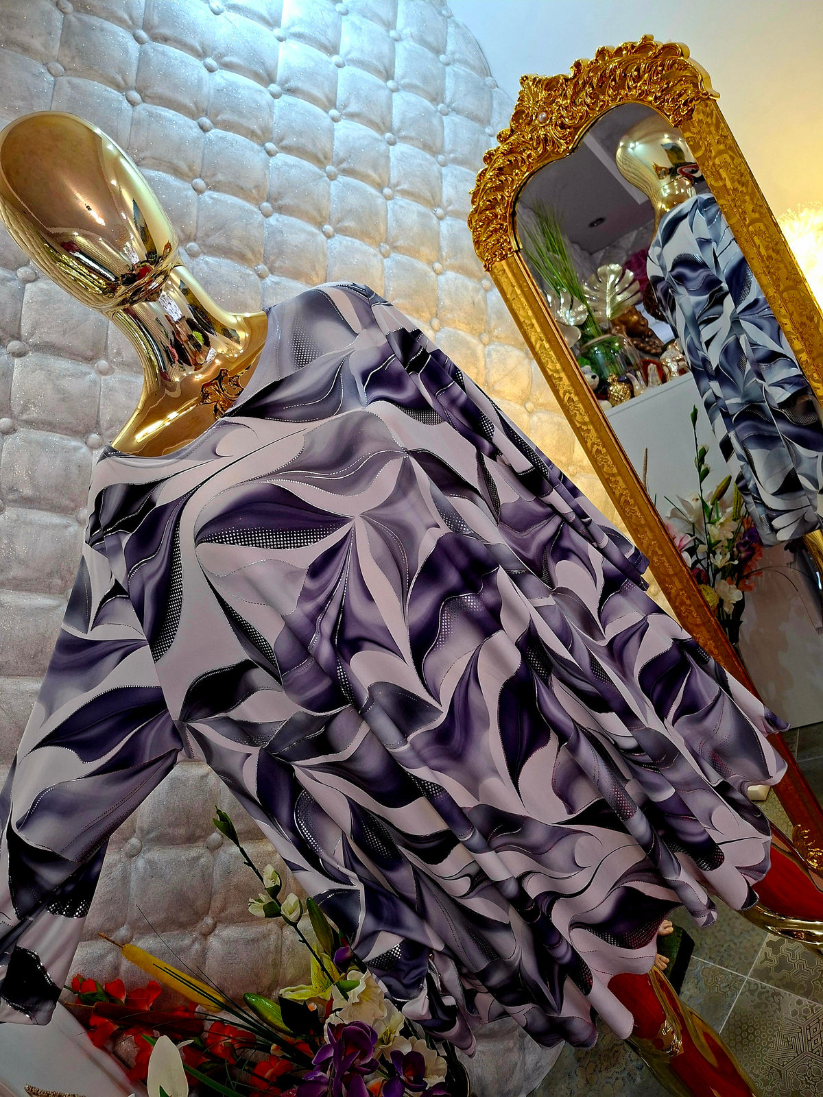 ✨💎 NÁDHERNÁ TUNIKA DO AČKA – ELEGANCIA, KTORÁ KRÁSNE SADNE 💎✨ NÁDHERNÉ STRIEBORNÉ DETAILY ‼️‼️‼️