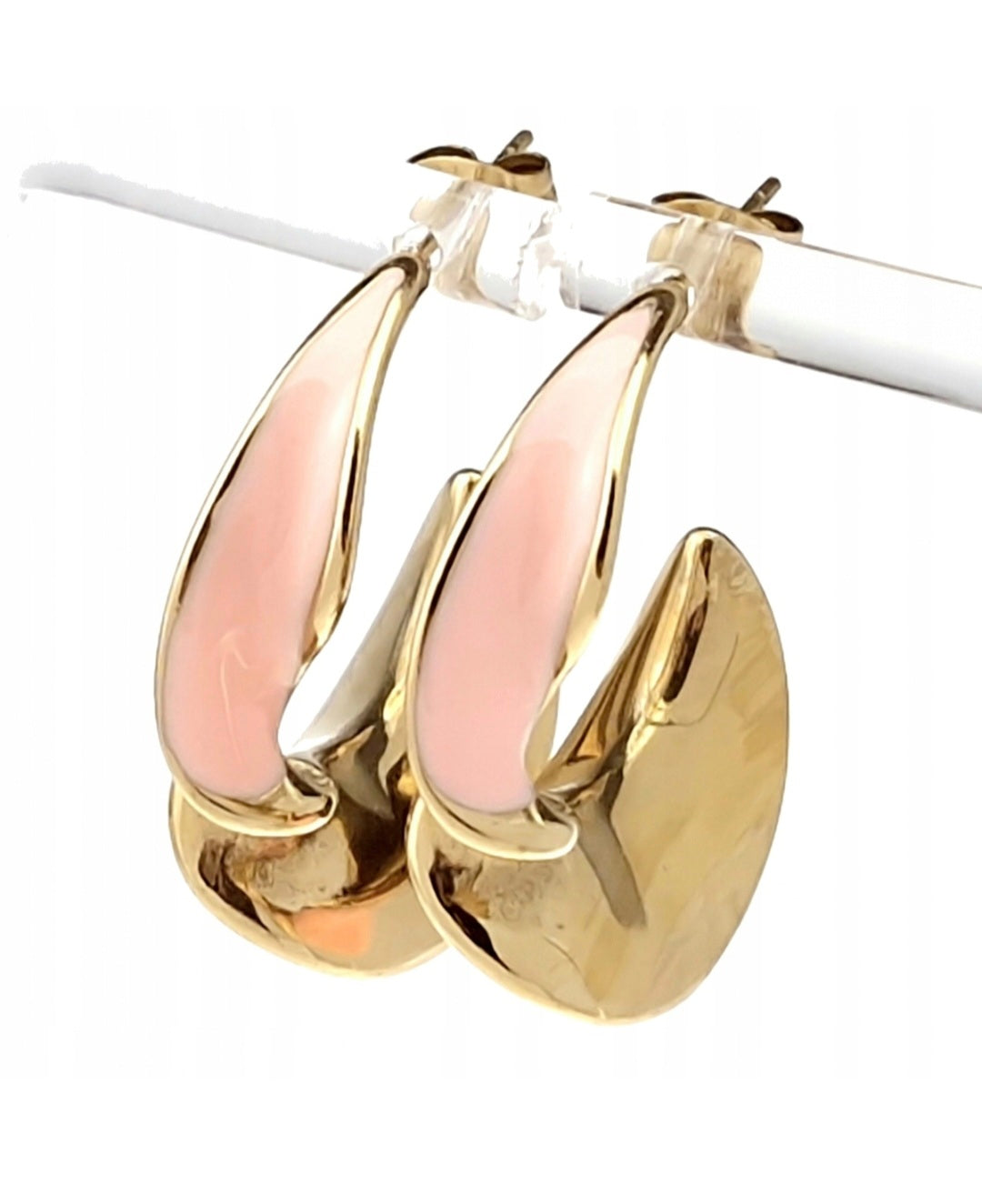 ,💫🎊Goldene Ohrringe aus Chirurgenstahl,