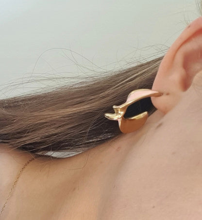 ,💫🎊Goldene Ohrringe aus Chirurgenstahl,