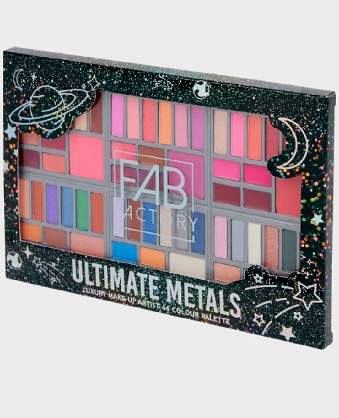 🎊💞💞🤗FAB FACTORY ULTIMATE METALS 66 FARBEN MAKE-UP-PALETTE