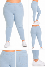 Elastické džínsy COMFORT Blue
