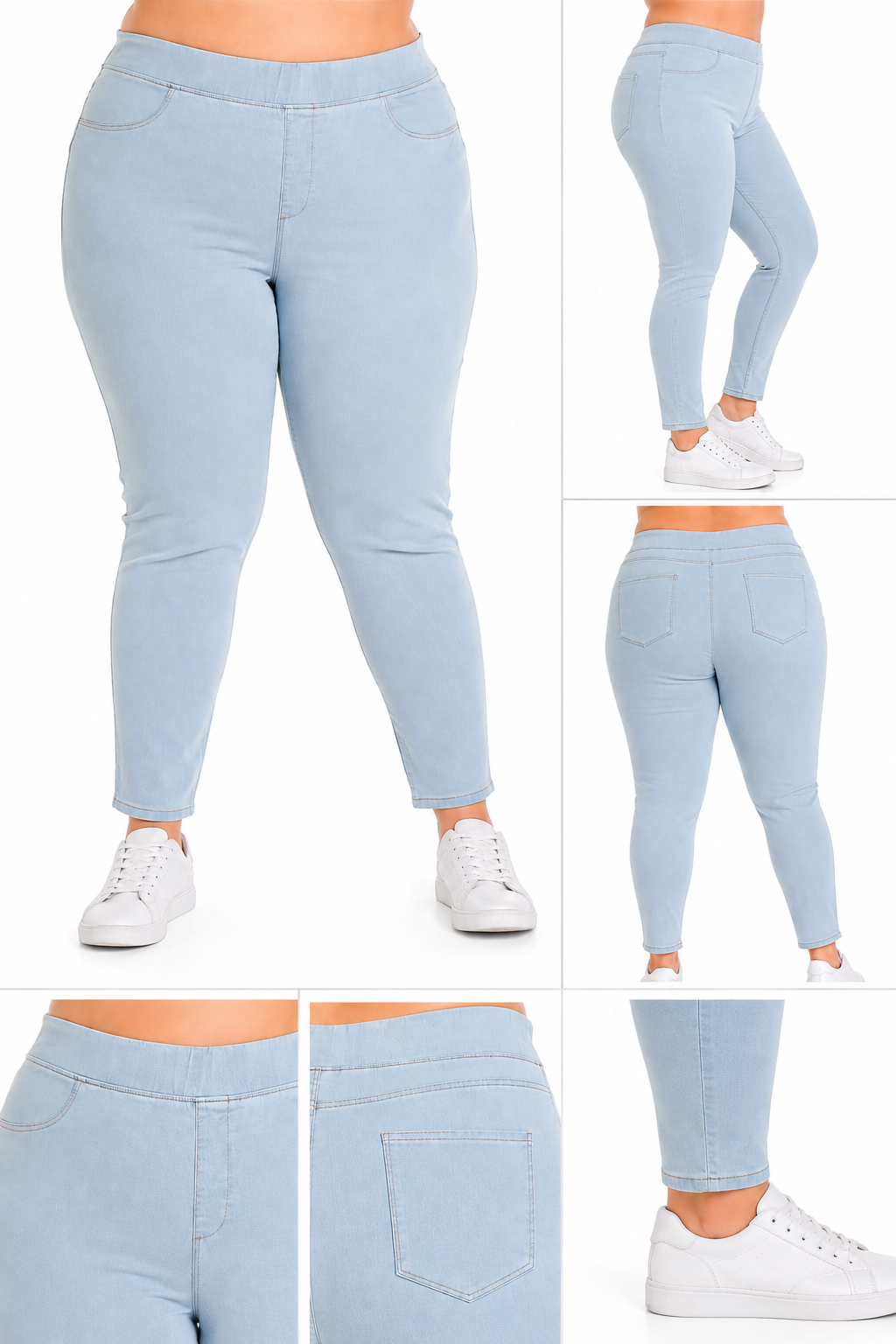 Elastické džínsy COMFORT Blue