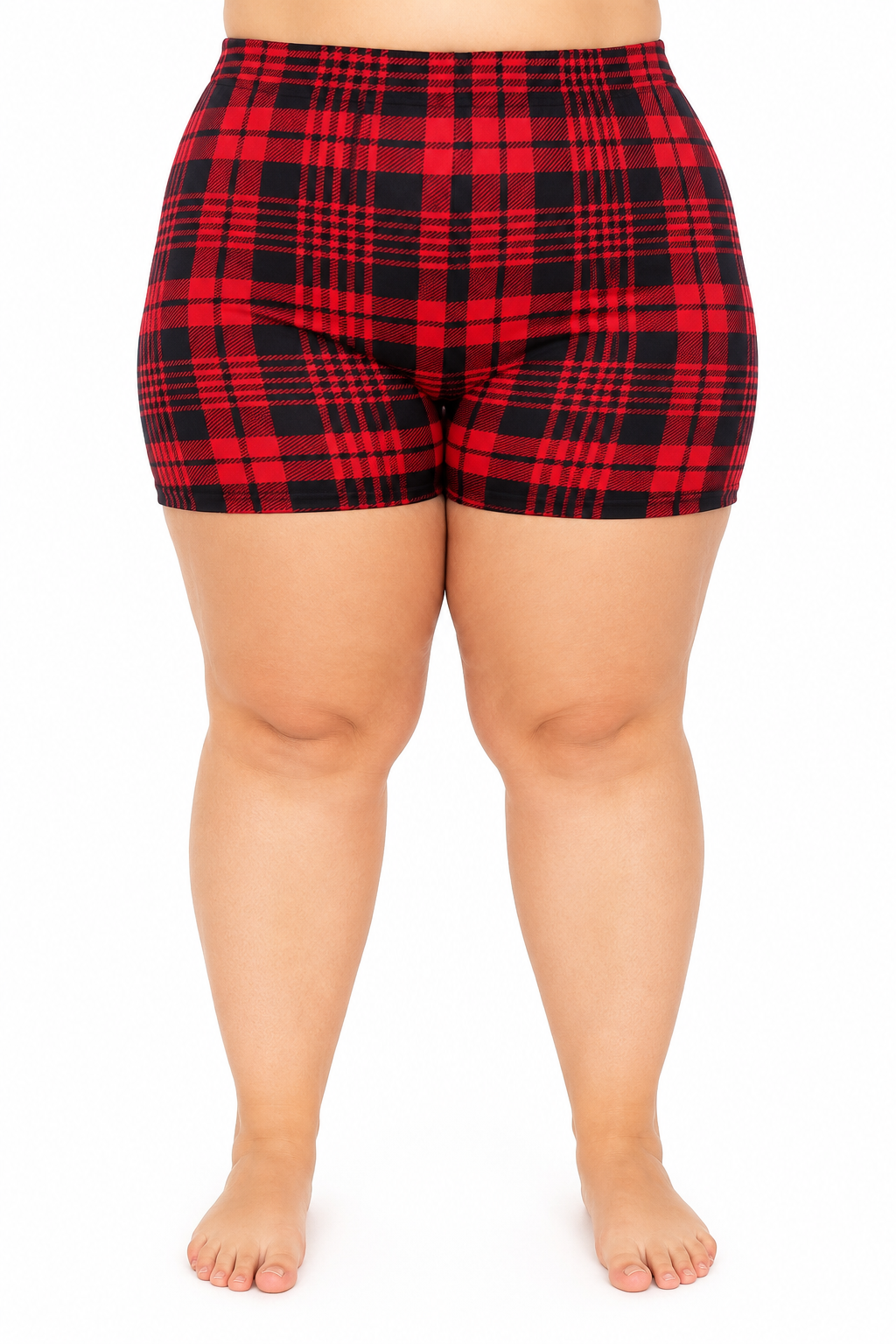 Elastické kraťasy Tartan Style