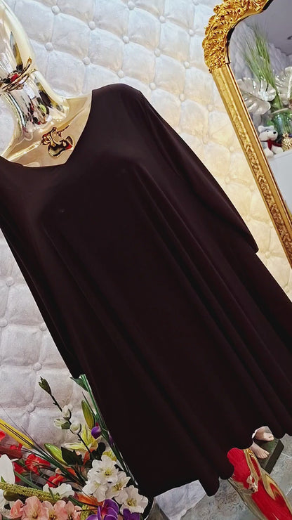 🤎✨ ČOKOLÁDOVÁ KRÁSKA – TUNIKA V ÁČKOVOM STRIHU ✨🤎