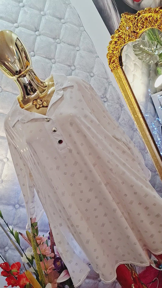 Elegantný kúsok na každú príležitosť💞✨ Tunika, v ktorej sa budeš cítiť sebavedomo, žensky a elegantne.