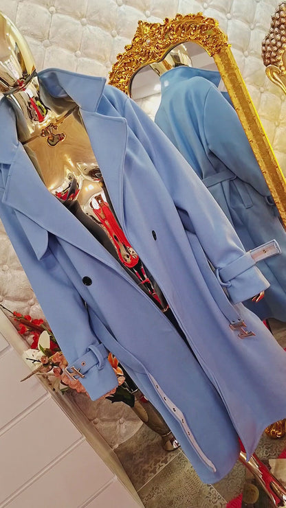 🧥✨ DLHÝ TEPLUČKÝ KABÁT PRE BACUĽKY – ELEGANTNÝ KUSOK ✨🧥