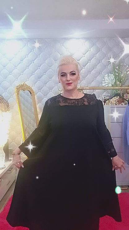 ✨🖤 SVIATOČNÉ ELEGANTNÉ ŠATY PRE BACUĽKY 🖤✨
Dámy, toto sú šaty, v ktorých budete neprehliadnuteľná