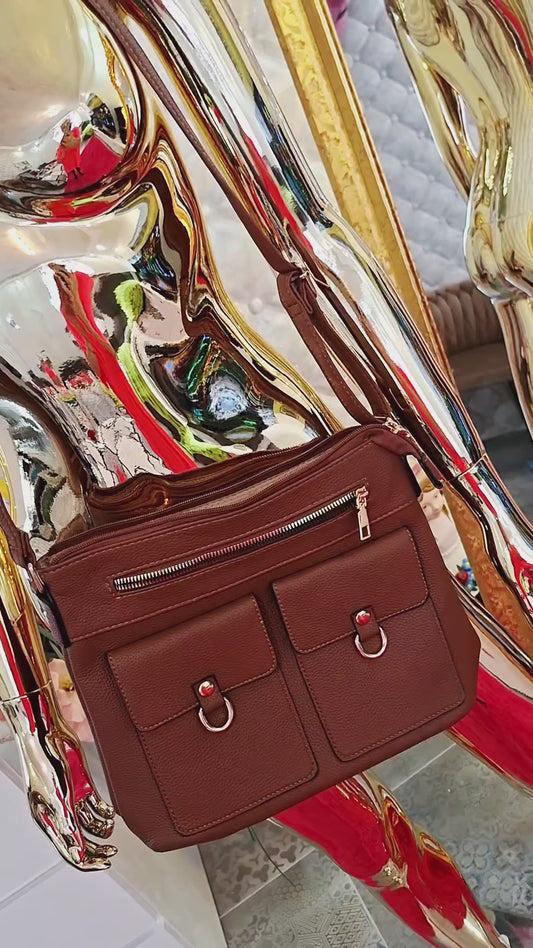🤎✨ ČOKOLÁDOVO HNEDÁ KABELKA – ELEGANTNÁ,A PRAKTICKÁ  ✨🤎👜