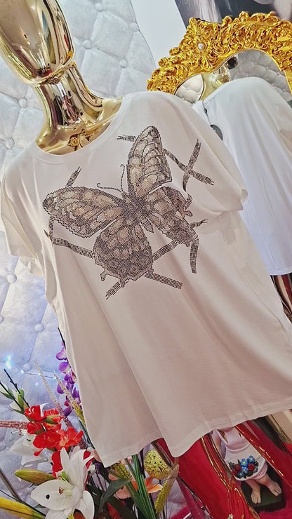 ✨ Wunderschöne Zirkon-Tunika - türkisches Modell ✨✔️ Reich verziert mit Zirkonen, die der Tunika einen eleganten Glanz verleihen.