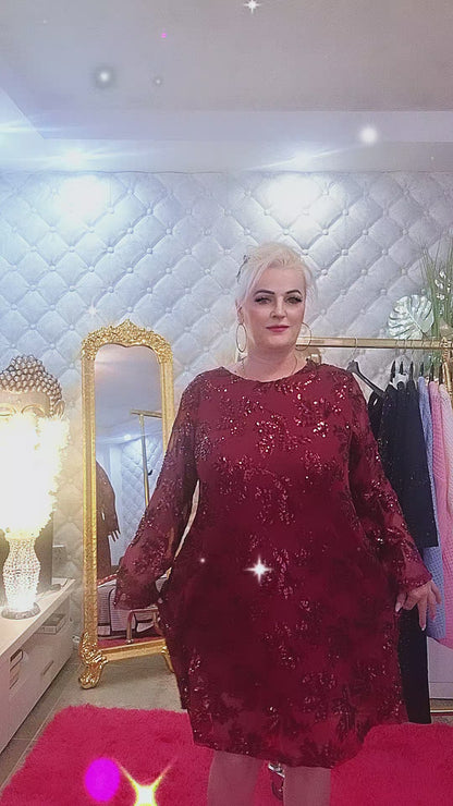 ✨🍷❤️ LUXUSNÉ SVIATOČNÉ ŠATY PRE BACUĽKY – NÁDHERNÝ KUSOK! ❤️🍷✨