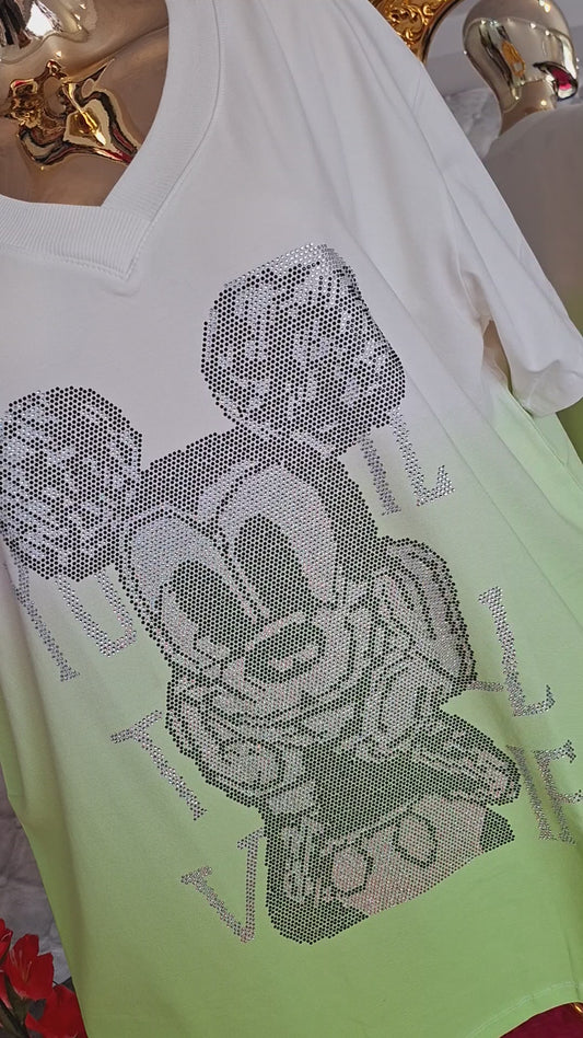 🐭✨💎 LUXUSNÁ TURECKÁ TUNIKA MICKEY MOUSE. ‼️‼️ODPORÚČAM‼️Celý predok sa nádherne leskne a trbliece pri každom pohybe, takže budete doslova žiariť😍