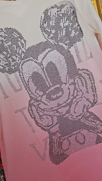 🐭✨💎 LUXUSNÁ TURECKÁ TUNIKA MICKEY MOUSE. ‼️‼️ODPORÚČAM‼️Celý predok sa nádherne leskne a trbliece pri každom pohybe, takže budete doslova žiariť😍