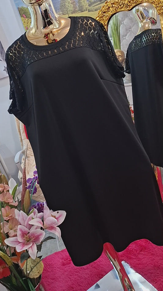 🖤 LUXUSNÉ ČIERNE ŠATY S ČIPKOU – ELEGANCIA, KTORÁ NEOMRZÍ 🖤