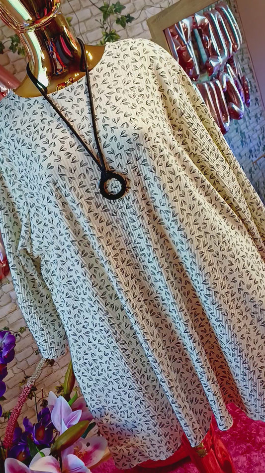 ✨ Úžasná jemná vrúbková nadrozmerná tunika ✨💞💞💞💞 Má štýlové 3/4 rukávy a je ušitá z materiálu, ktorý je príjemný, mäkký a veľmi kvalitný – ODPORÚČAM.‼️‼️‼️