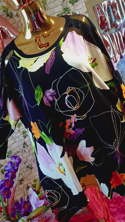 Skvelá elegantná tunika///💞💞 vložený týl 💞💞Skutočný klenot vo vašom šatníku