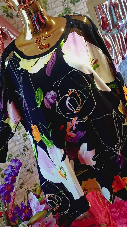 Skvelá elegantná tunika///💞💞 vložený týl 💞💞Skutočný klenot vo vašom šatníku