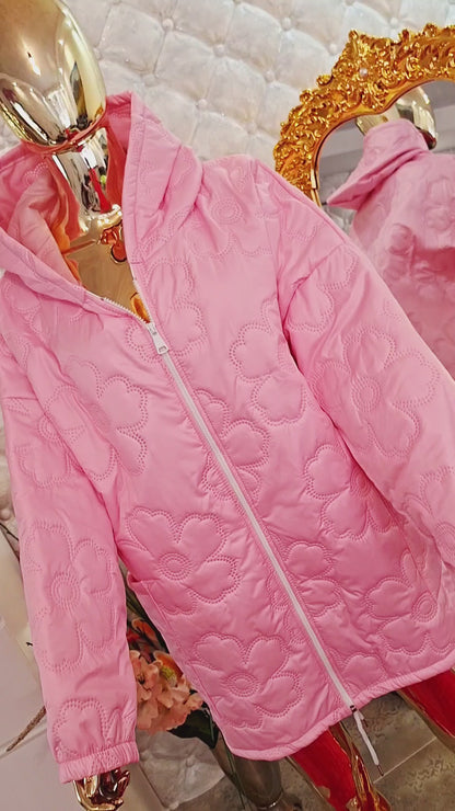 🌸✨ NADROZMEROVÁ KVETINOVÁ BUNDA PRE BACUĽKY – NÁDHERNÝ VOĽNÝ KUSOK ✨🌸