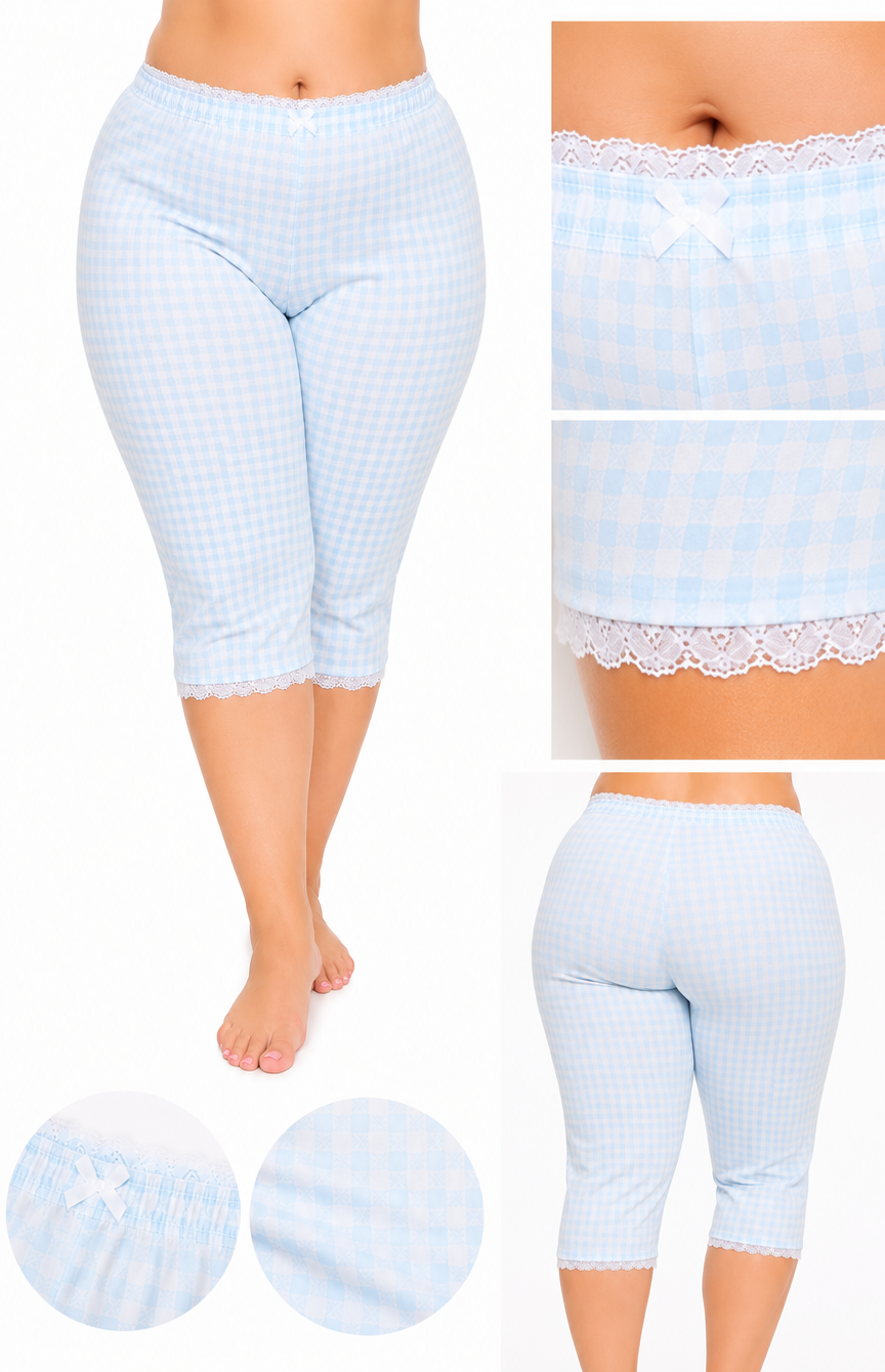 Dámske elastické legíny Bella Blue