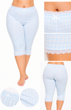 Dámske elastické legíny Bella Blue