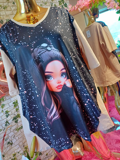 Sladká bavlnená 3D tunika  💞💞😍💞👉
