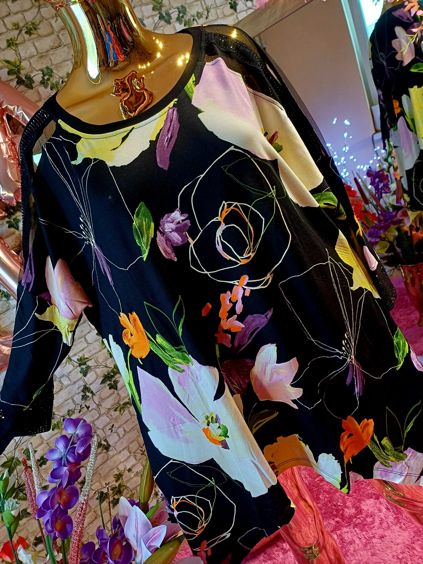 Skvelá elegantná tunika///💞💞 vložený týl 💞💞Skutočný klenot vo vašom šatníku