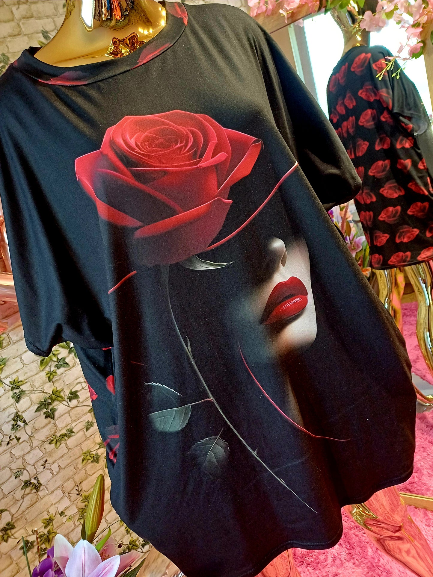 Úžasná 3D bavlnená tunika//💞🥰🌹 s vreckami ,väčší rozmer//🌹sadne aj na menšie rozmery ‼️‼️👉